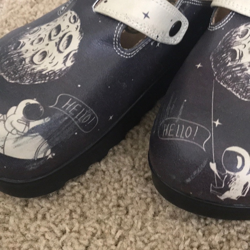 Calceo platform clogs.  Hello MoonMen!! - Picture 4 of 7